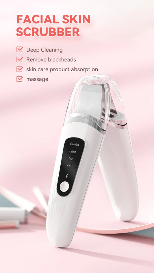 AURAGO SONIC CLEAR – Ultrasonic Skin Scrubber & Blackhead Remover